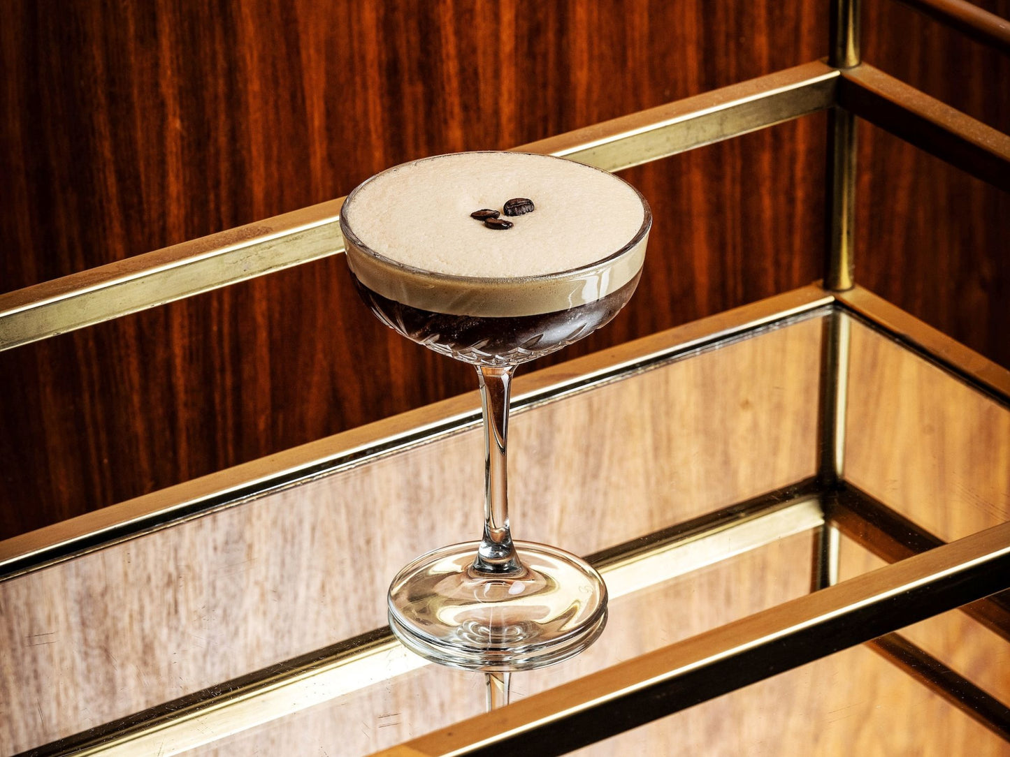 Leve Espresso Leve-tini in a coupe